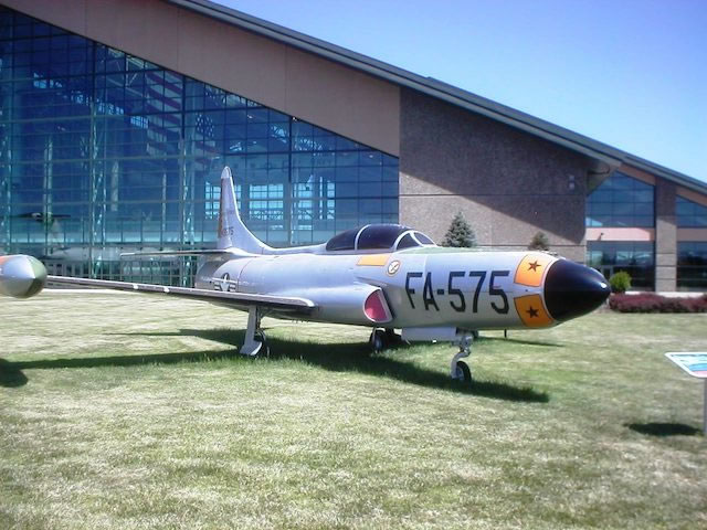 F-94C Starfire, S/N 51-13575, Buzz Number FA-575, Evergreen Aviation & Space Museum, McMinnville, Oregon